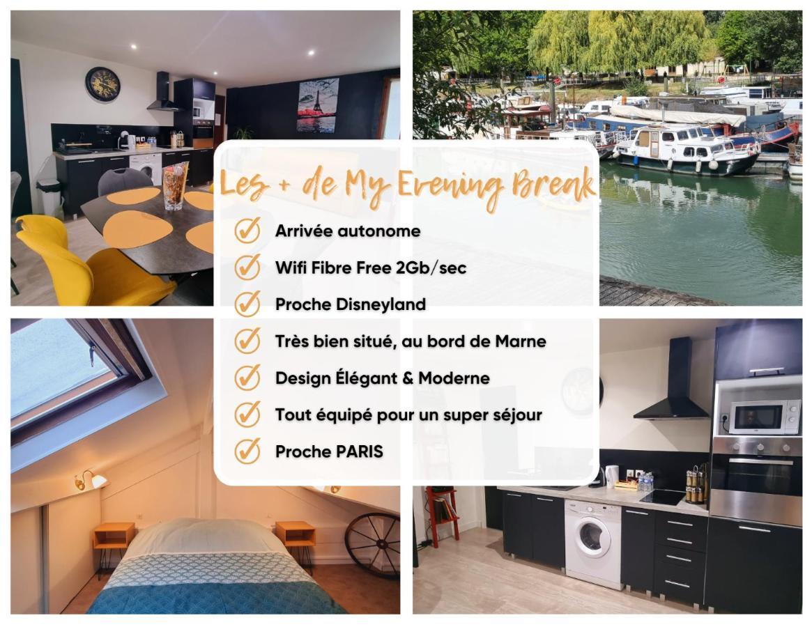 Evasion Entre Paris, Disneyland Et Bords De Marne Noisy-le-Grand Buitenkant foto